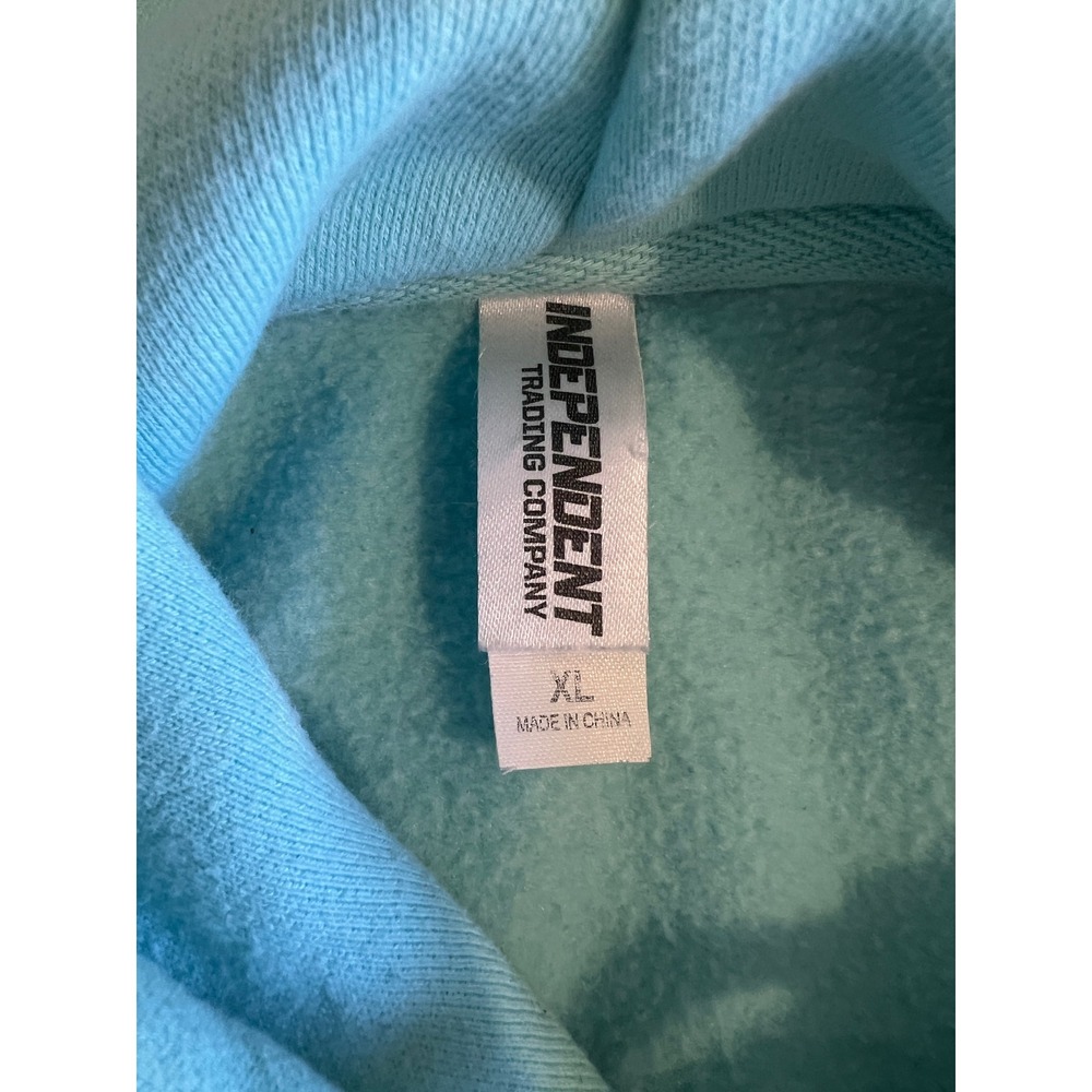 Yung Gravy Back In Business Tour 2021 Hoodie XL Aqua Blue Concert Sweatshirt - Picture 5 of 8